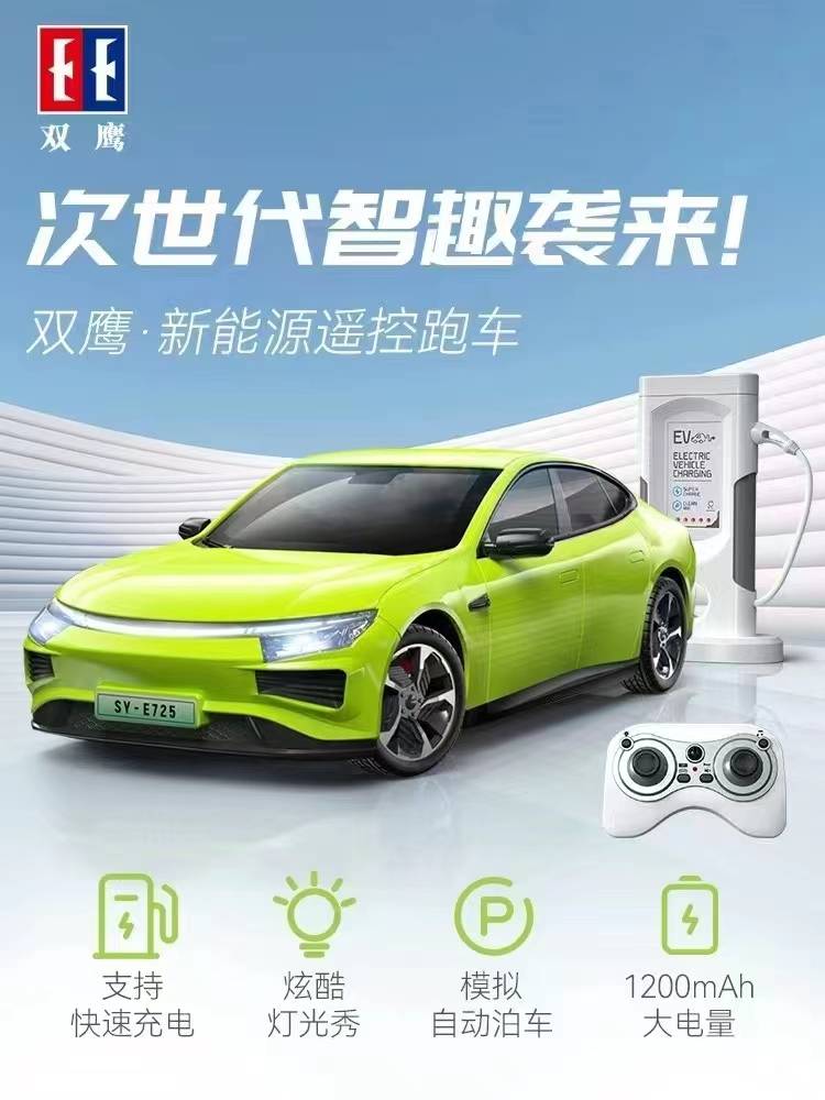双鹰,次世代智趣袭来! 双鹰·新能源遥控跑车